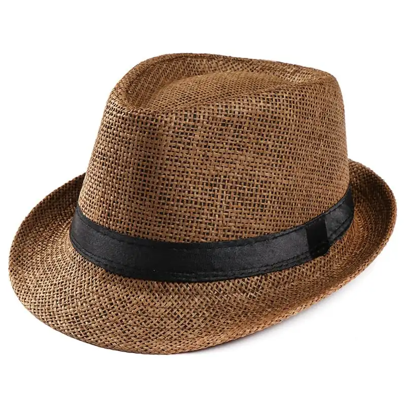 Accessories Unisex Flax Woven Sun Hats