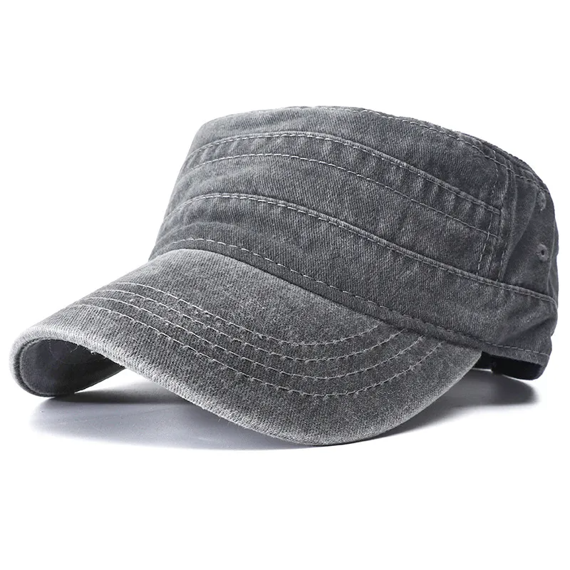 Accessories Unisex Retro Denim Flat Cap