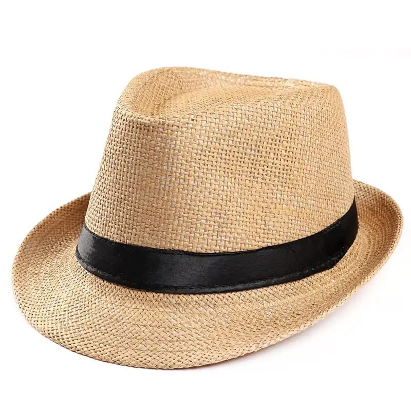 Accessories Unisex Flax Woven Sun Hats