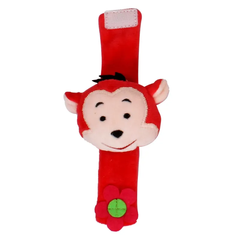 Baby Wrist Strap Animal Shape Hand Rattle