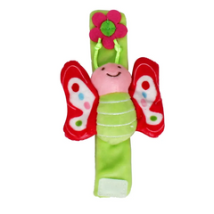 Baby Wrist Strap Animal Shape Hand Rattle