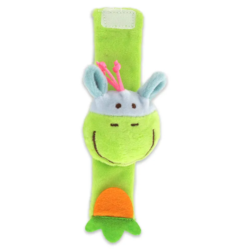 Baby Wrist Strap Animal Shape Hand Rattle