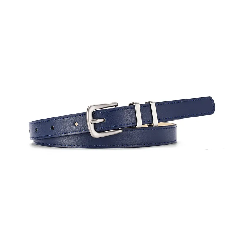 Accessories Women Simple Multicolor Thin Belt
