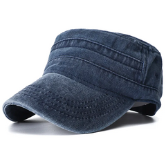 Accessories Unisex Retro Denim Flat Cap