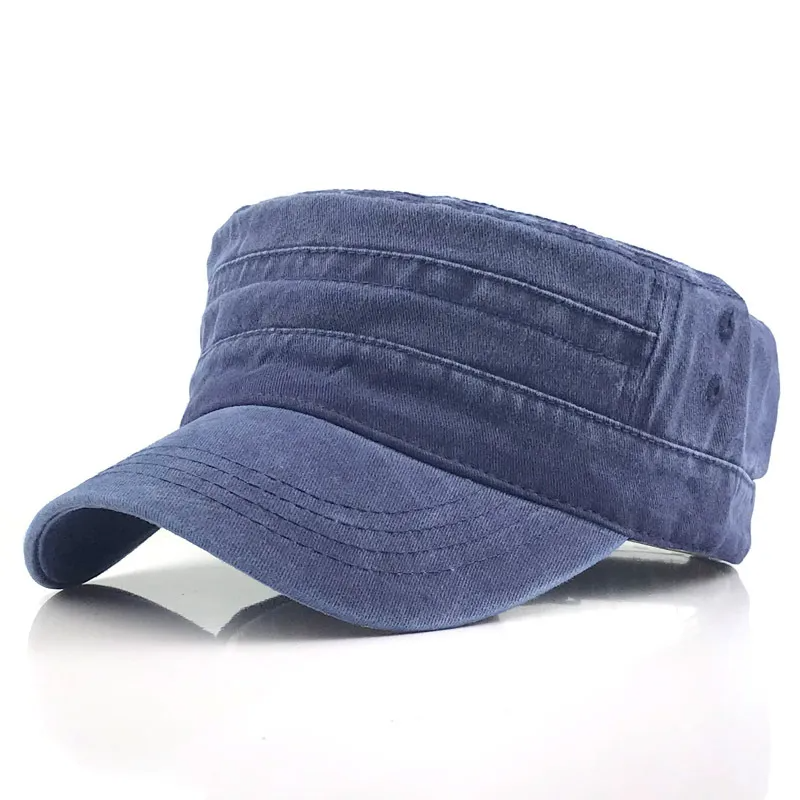 Accessories Men Vintage Washed Flat Caps