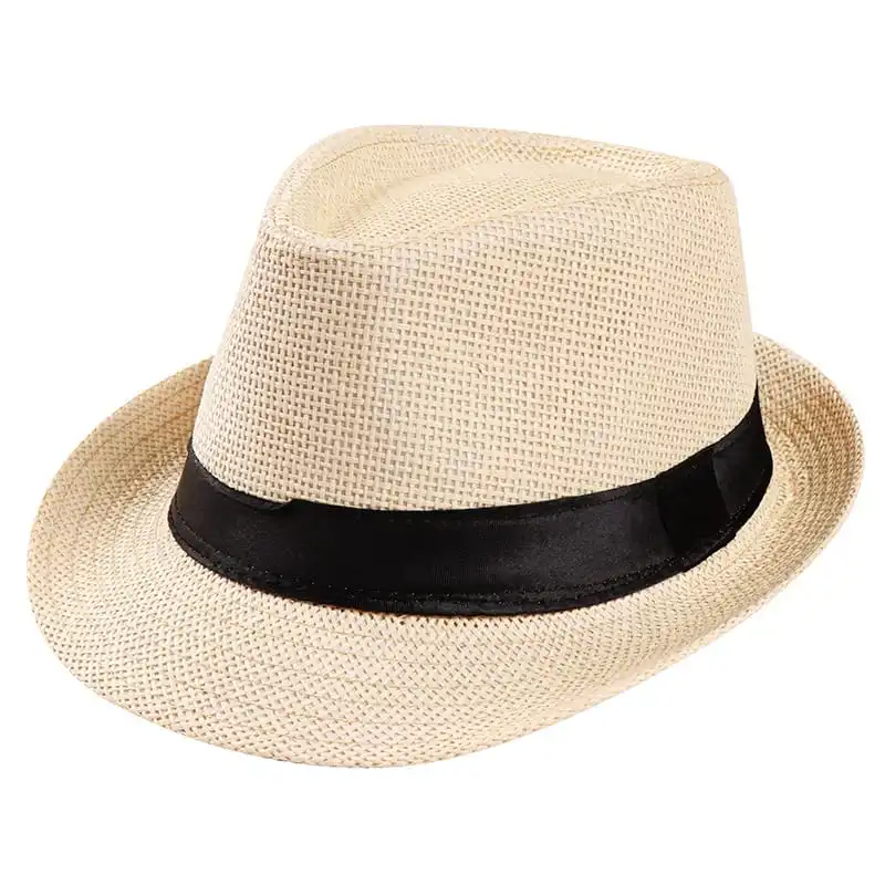 Accessories Unisex Flax Woven Sun Hats