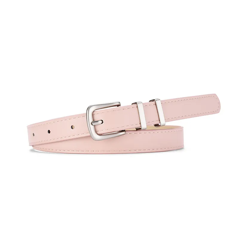 Accessories Women Simple Multicolor Thin Belt