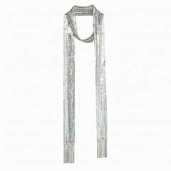 Accessories Women Metallic Sequin Scarf