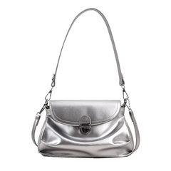 Accessories Women Metal Buckle Flap Shoulder Bag
