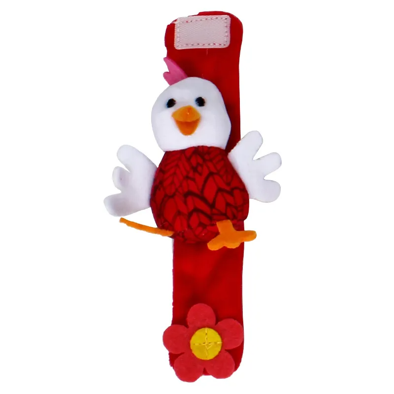 Baby Wrist Strap Animal Shape Hand Rattle