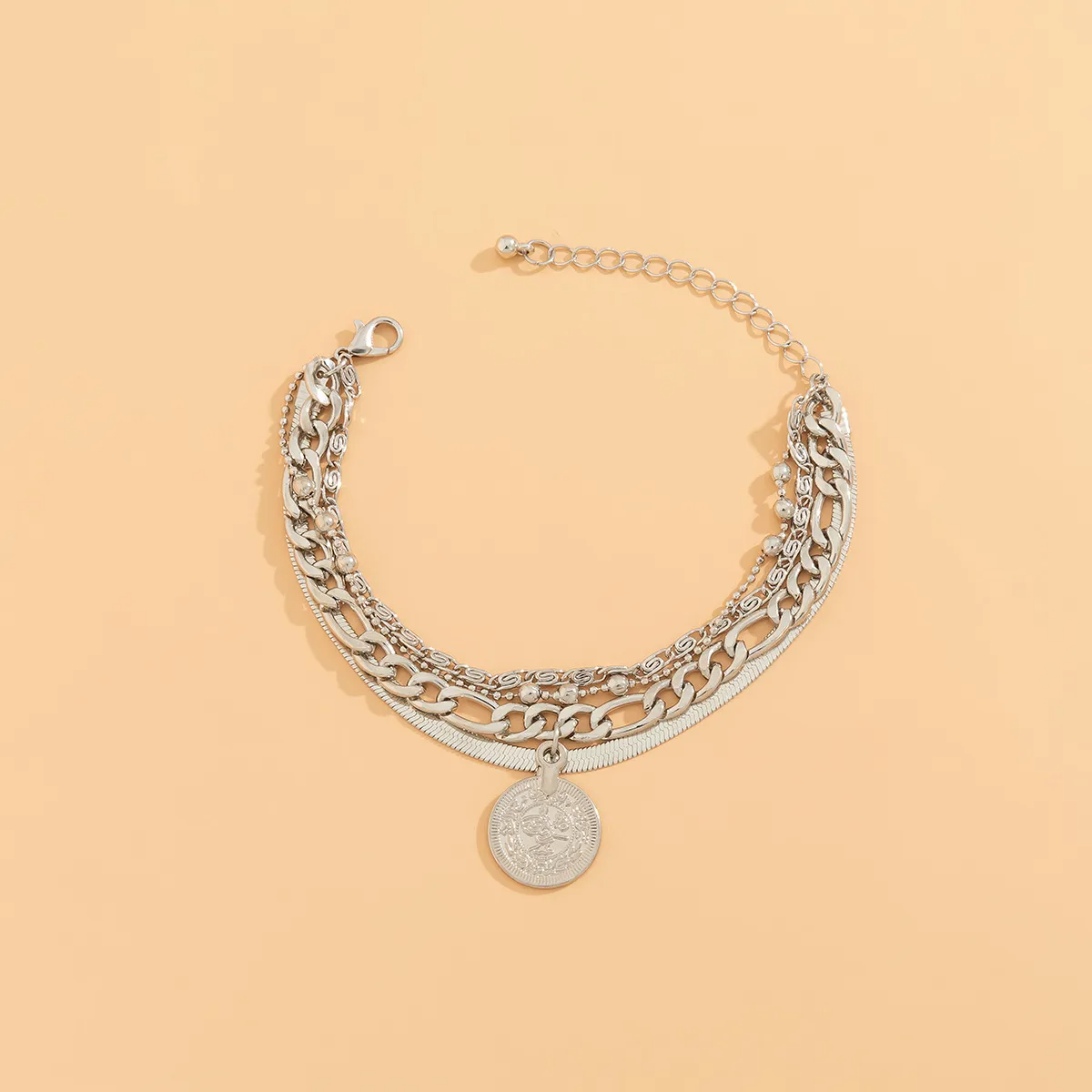 Accessories Vintage Star Pendant Multilayer Bracelet