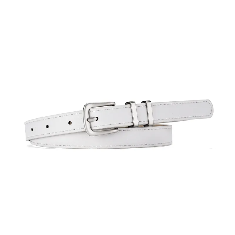 Accessories Women Simple Multicolor Thin Belt
