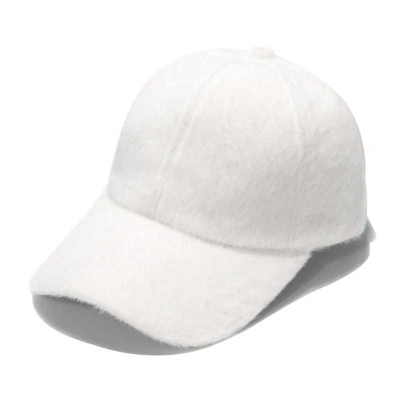 Accessories Women Warm Plush Baseball Cap