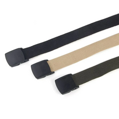 Accessories Men Classic Camouflage Print Canvas Belt