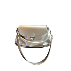 Accessories Women Metal Buckle Flap Shoulder Bag