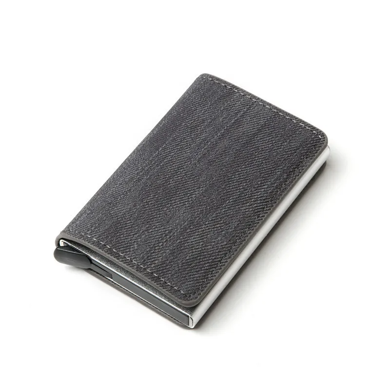 Accessories Men Anti-Theft Anti-Magnetic Aluminum Alloy Card Holder
