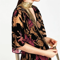 Accessories Women Metallic Sequin Scarf