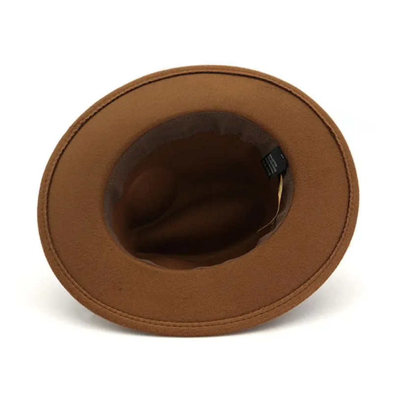 Accessories Unisex Stylish Felt Fedoras