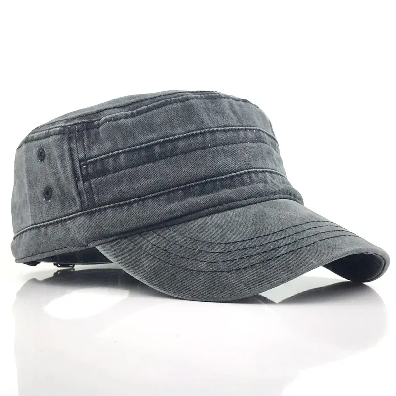 Accessories Men Vintage Washed Flat Caps