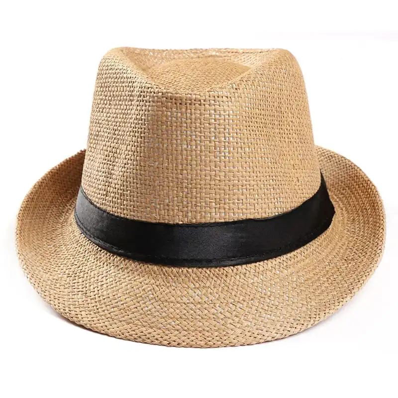 Accessories Unisex Flax Woven Sun Hats