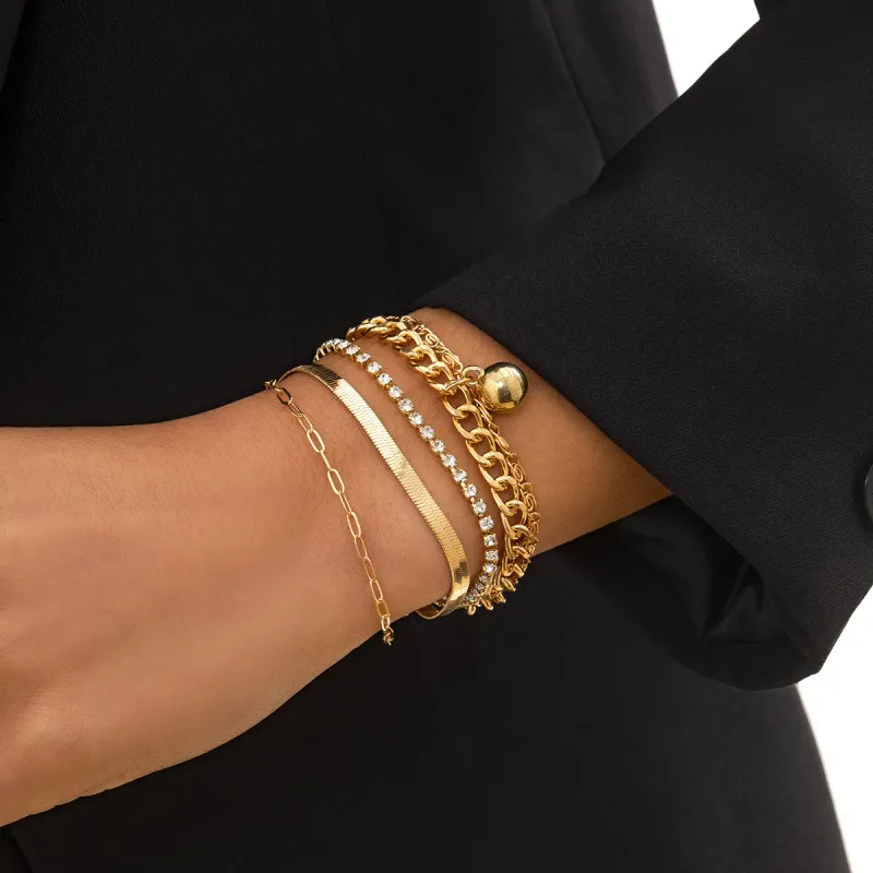 Accessories Vintage Star Pendant Multilayer Bracelet