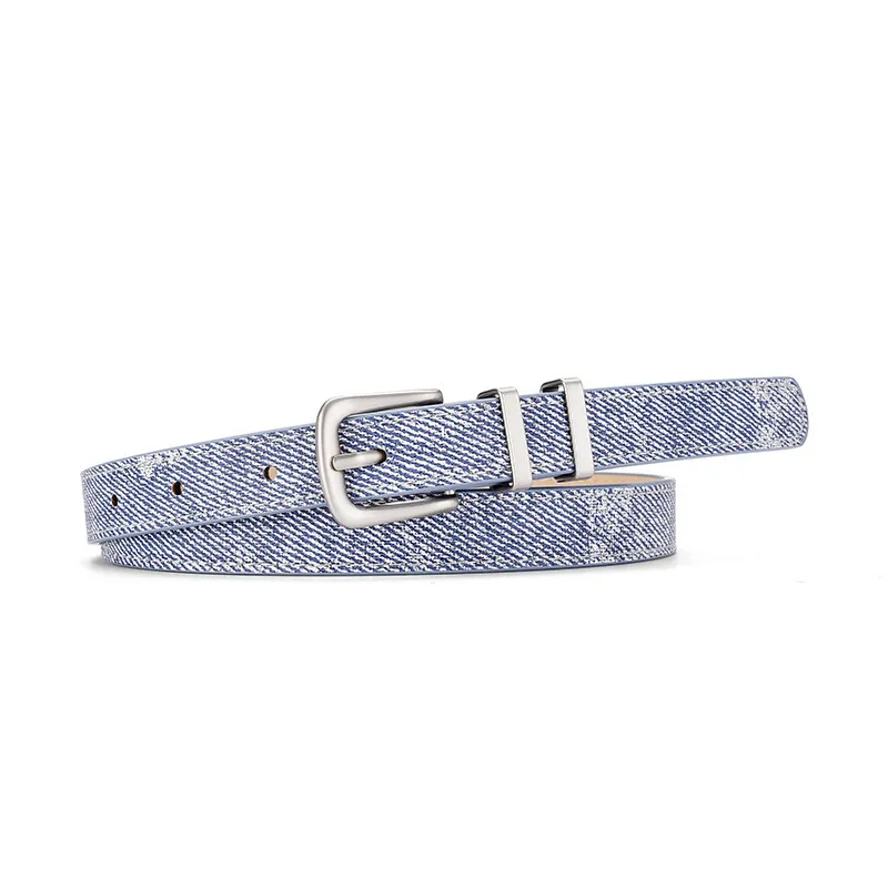 Accessories Women Simple Multicolor Thin Belt
