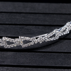 Accessories Women Rhinestone Bowknot Wedding Bride Tiara