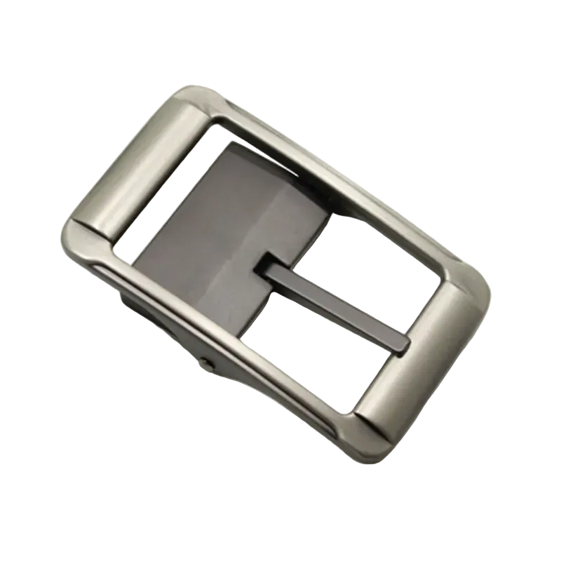 Accessories Men Formal Metal Square Pin Belt Buckle