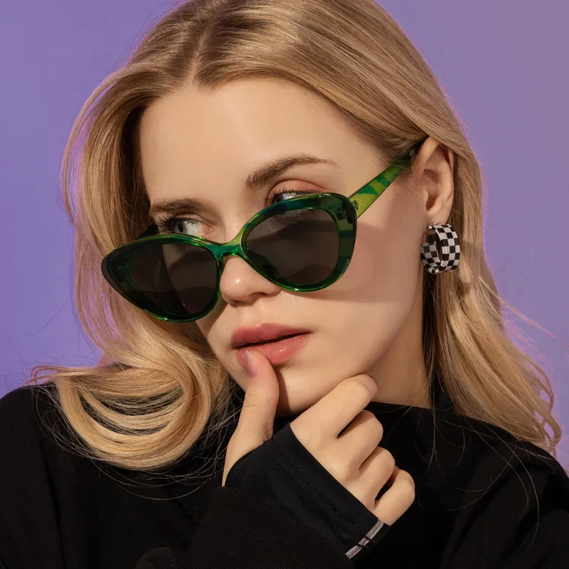 Accessories Women Cat Eye Shaped Frame Sunglasses