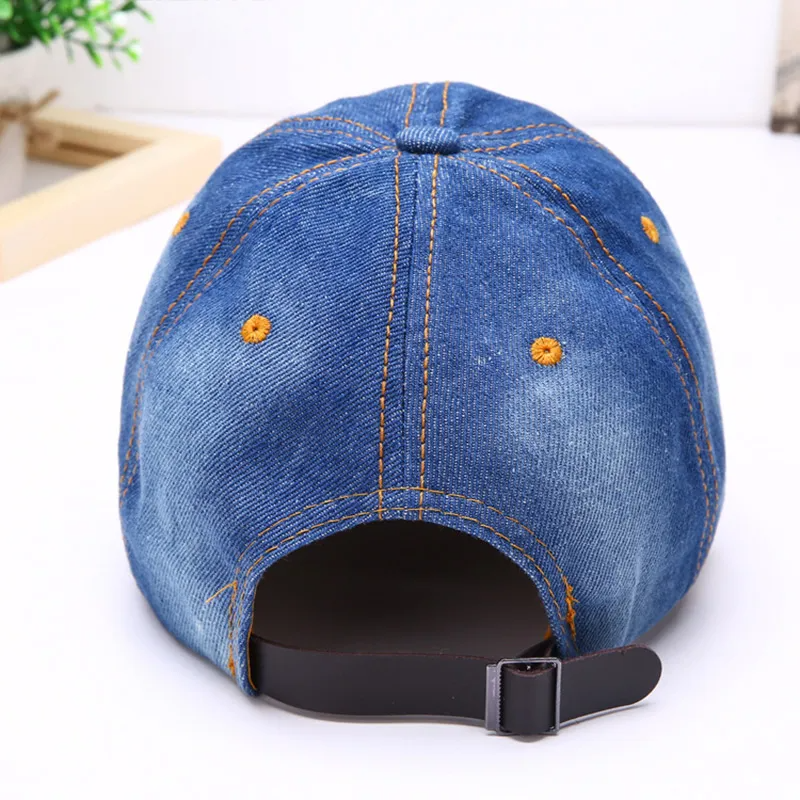 Accessories Unisex Denim Dome Baseball Cap
