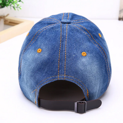 Accessories Unisex Denim Dome Baseball Cap