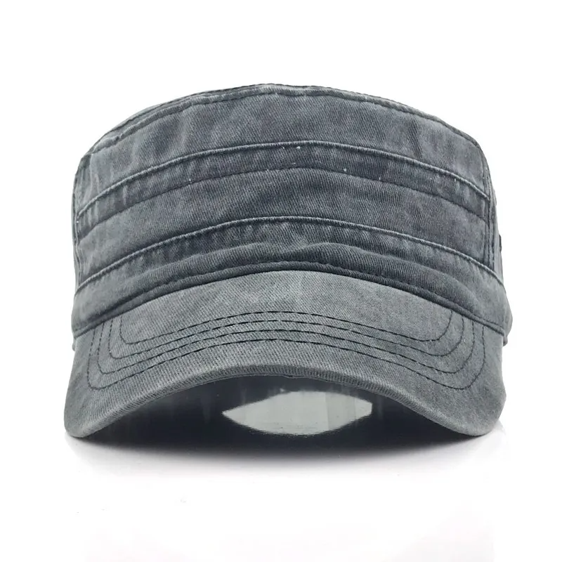 Accessories Men Vintage Washed Flat Caps