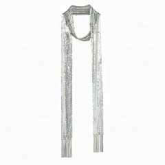 Accessories Women Metallic Sequin Scarf