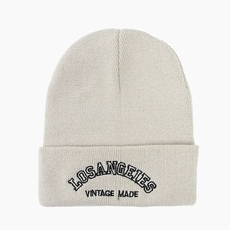 Accessories Winter Embroidery Wool Knitted Beanie