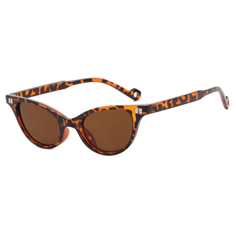 Accessories Small Frame Cat Eye Stream Retro Sunglasses