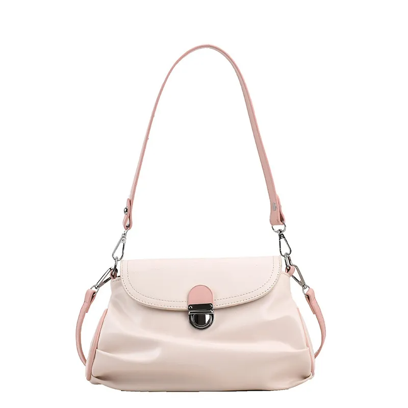 Accessories Women Metal Buckle Flap Shoulder Bag