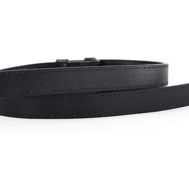 Accessories Women Adjustable Metal Hoop Decor Thin Belt