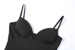 Women Basic Sleeveless Bodysuit