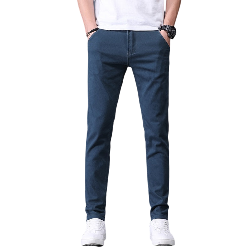 Mens Casual Stretch Fit Chino Pants