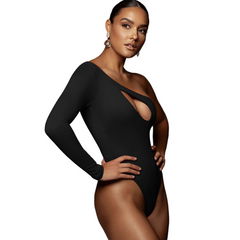 Women Oblique Off Shoulder Bodysuit