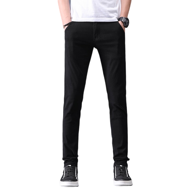 Mens Casual Stretch Fit Chino Pants