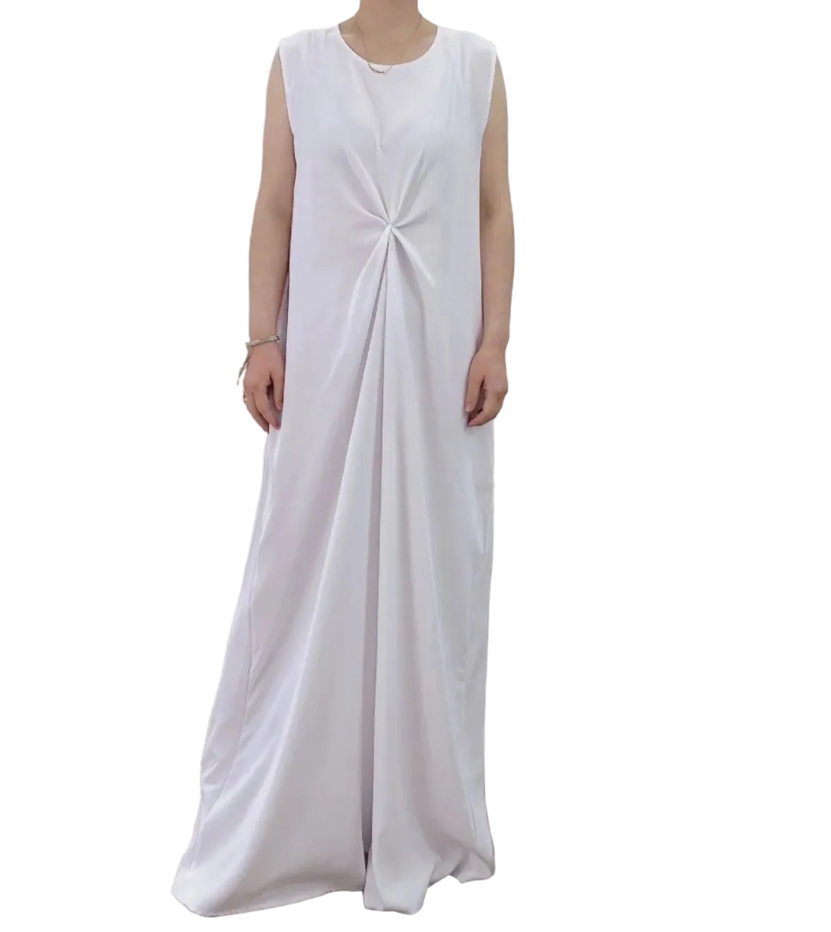 Women Abaya Arab Puff Sleeves Lace-up Jilbab Abayas